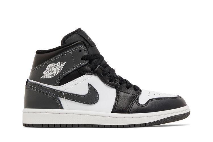 

Кроссовки Air Jordan 1 Mid Iron Grey, серый