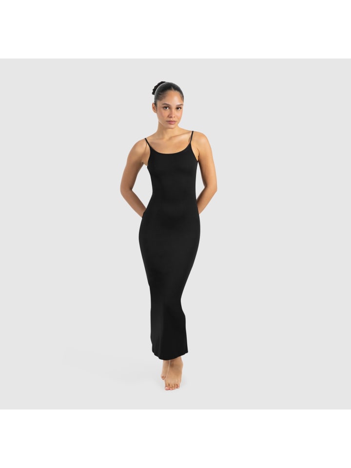 

Платье макси Aveline с открытой спиной черного цвета SMILODOX