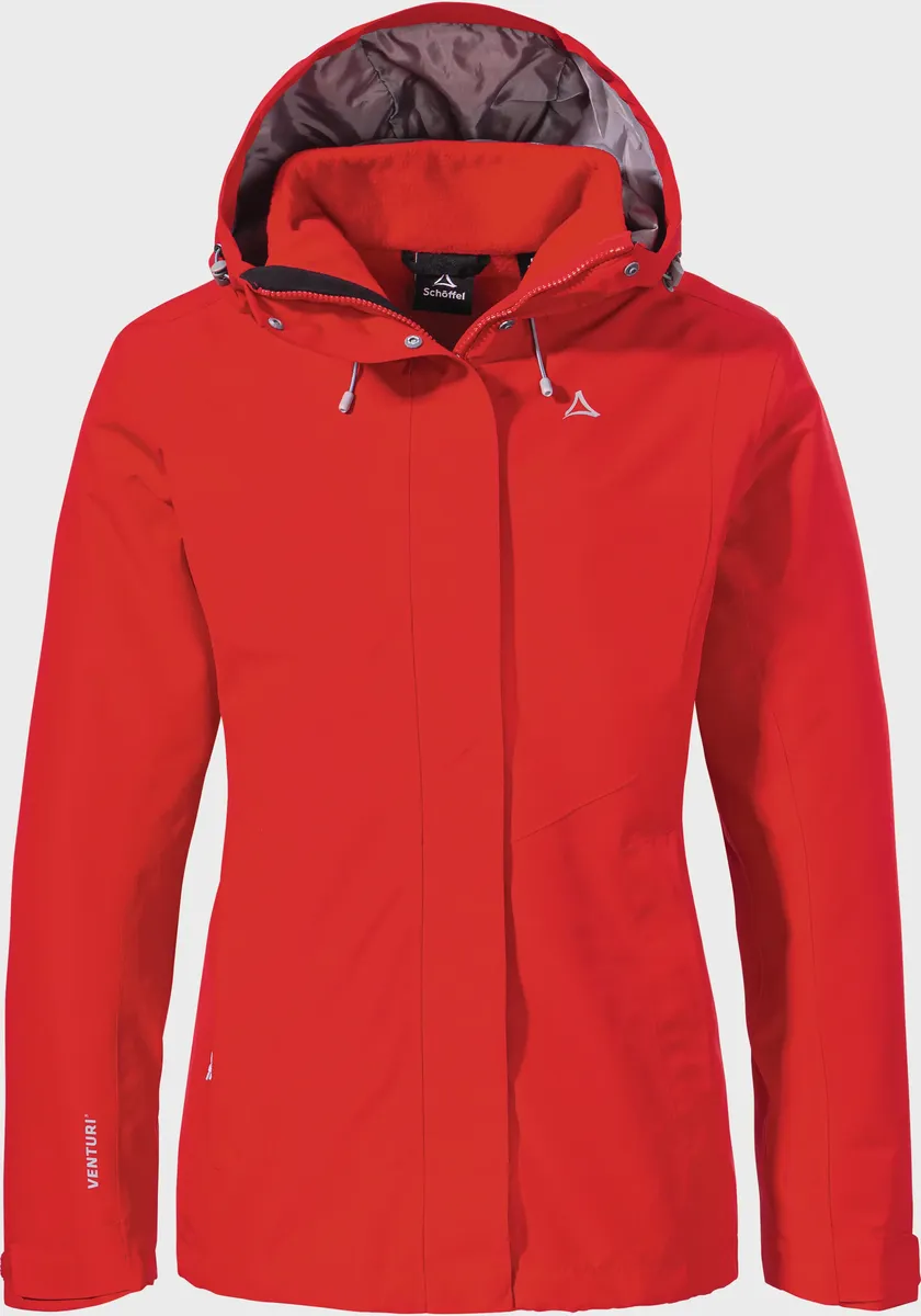 

Двойная куртка Schöffel "Hiking 3in1 Jacket Style Okere WMS", с капюшоном, красный