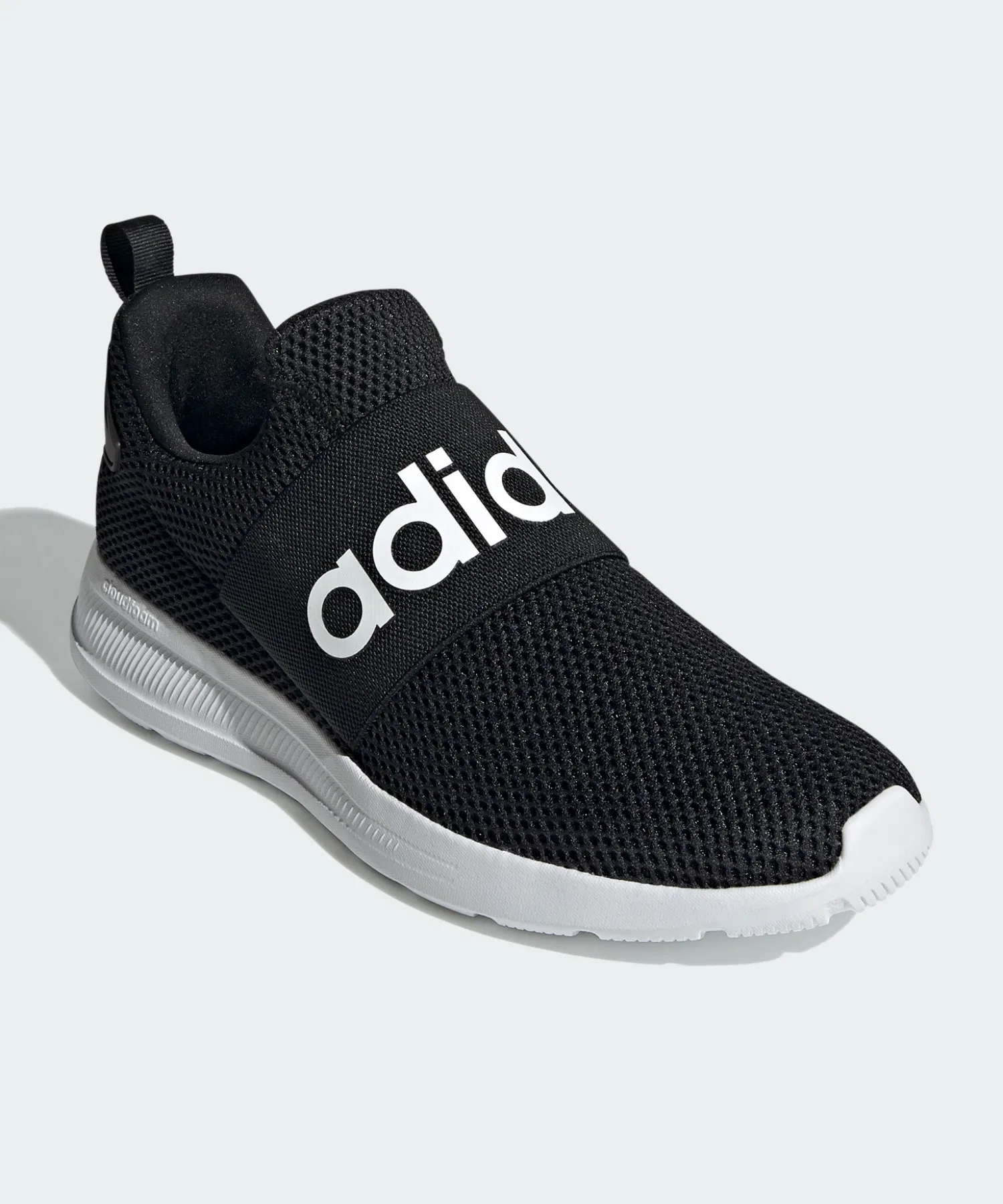 Унисекс кроссовки Lite Racer Adapt 4.0 adidas чёрные с белым — фото 3