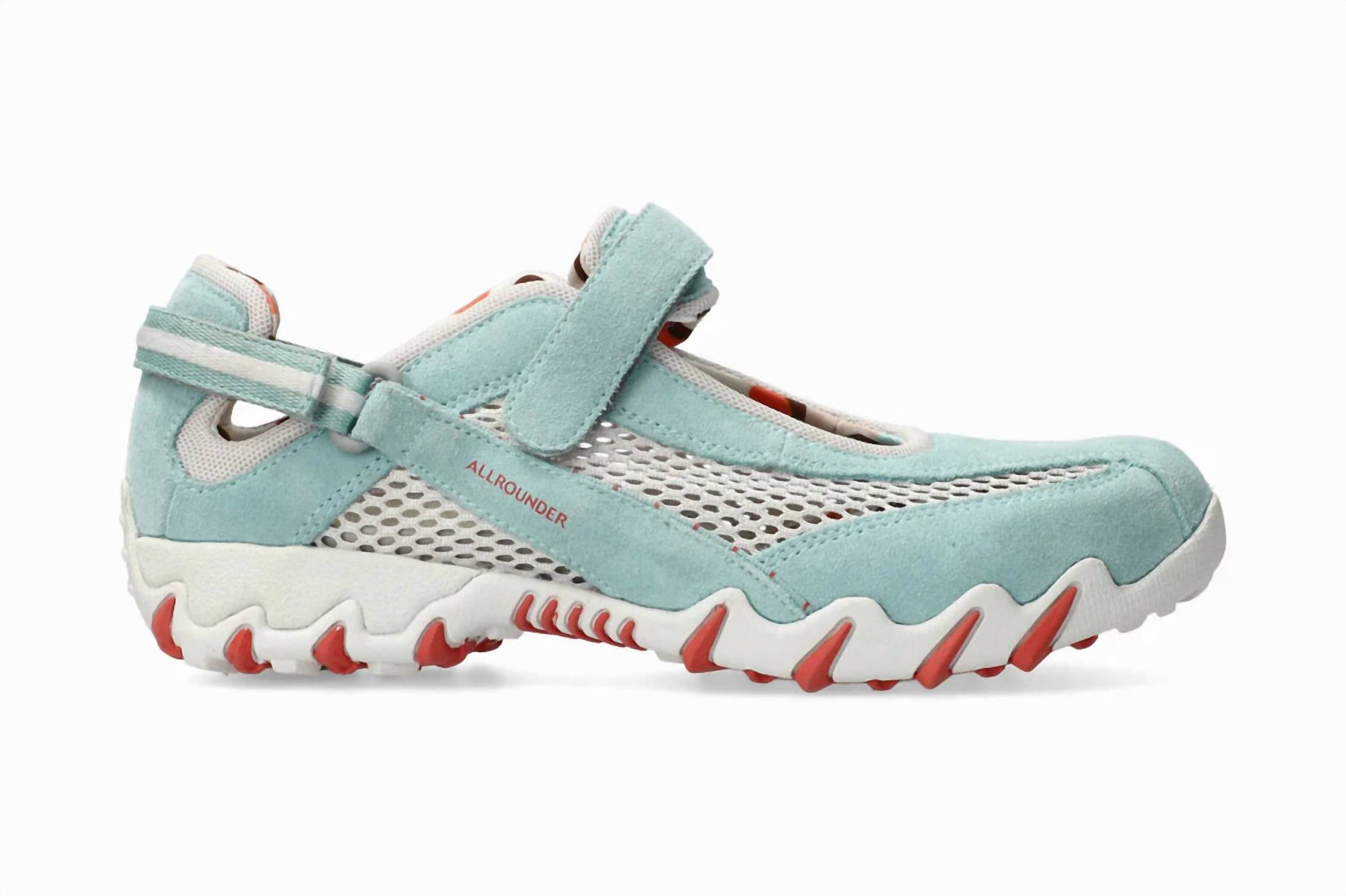 Женские мюли Niro Rugged Mary Jane в цветах Giada и Nimbus Cloud MEPHISTO, Giada And Nimbus Cloud
