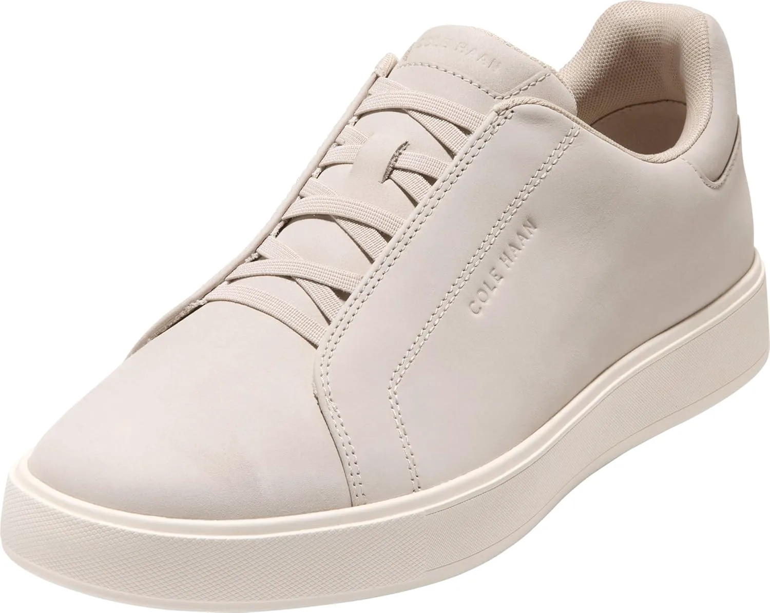 Мужские слипоны Cole Haan Grandpro Luxe, серебряный/слоновая кость — фото 2