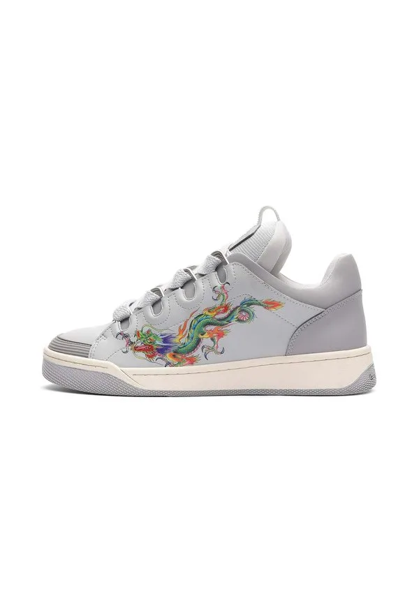 Скейтбордические кроссовки flip low dragons Ed Hardy, Grey