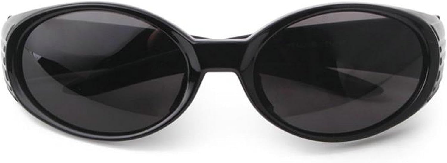 

Овальные солнцезащитные очки для женщин и мужчин, модные солнцезащитные очки с обтекаемой формой, женские очки в стиле Y2K, очки для занятий спортом на открытом воздухе и вождения mincl, C2