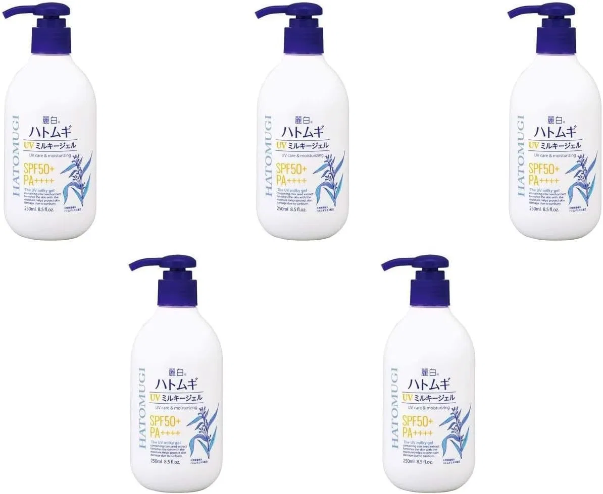 Солнцезащитный гель Hedgehog UV Milky Gel SPF50+ PA+++, 250 мл, 5 шт
