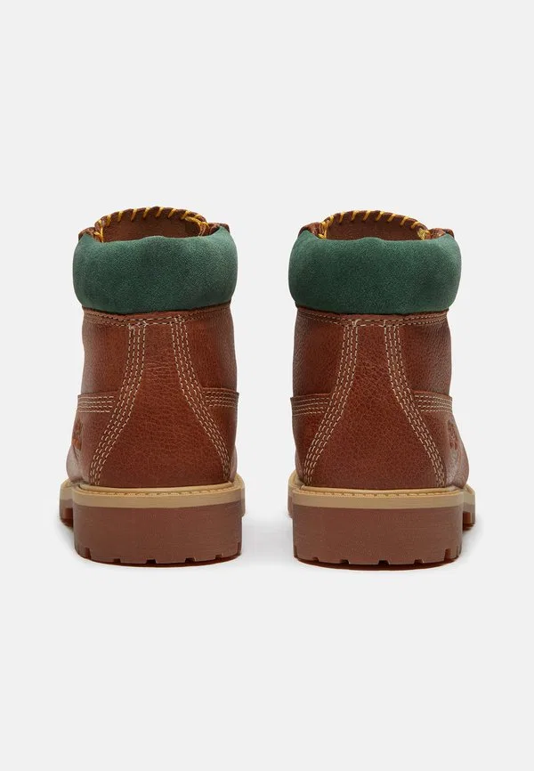 6-Дюймовые водонепроницаемые ботинки на шнуровке, детские туфли Timberland, Rust Full Grain — фото 4