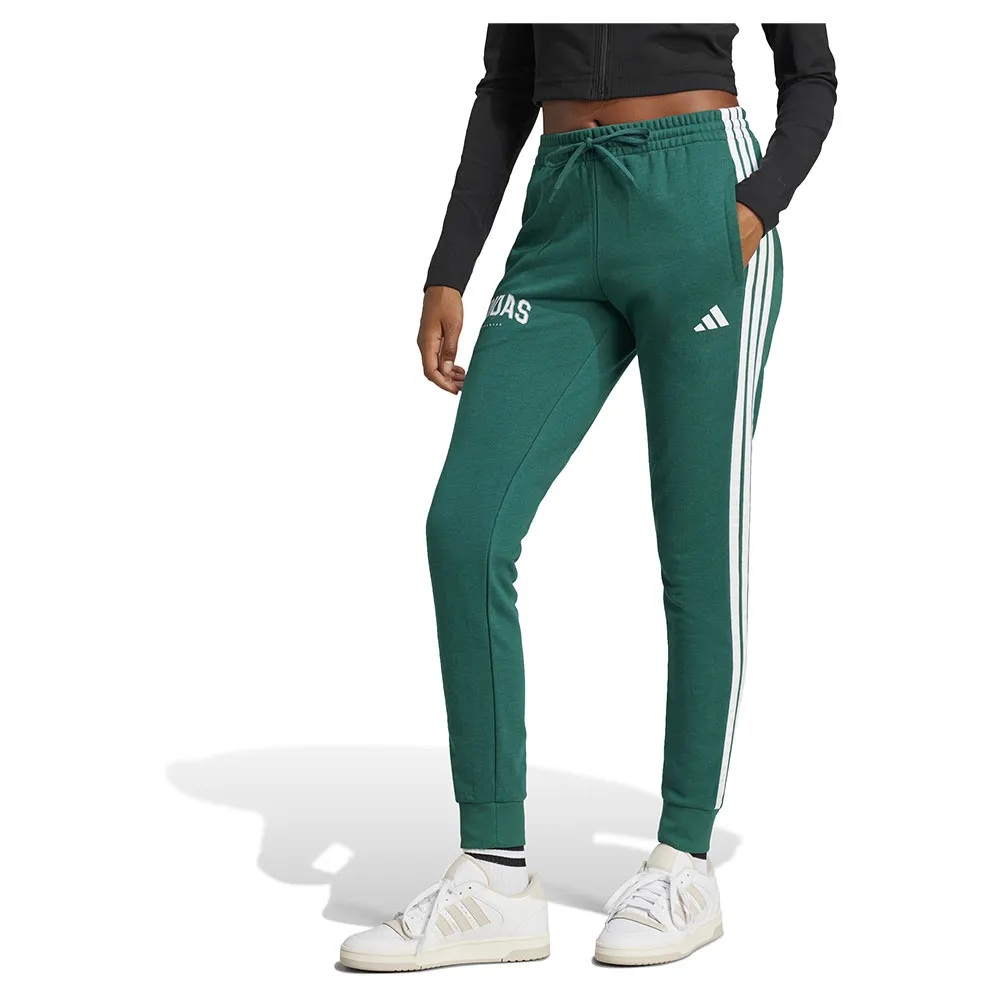 

Джоггеры adidas Essentials 3 Stripes, зеленый