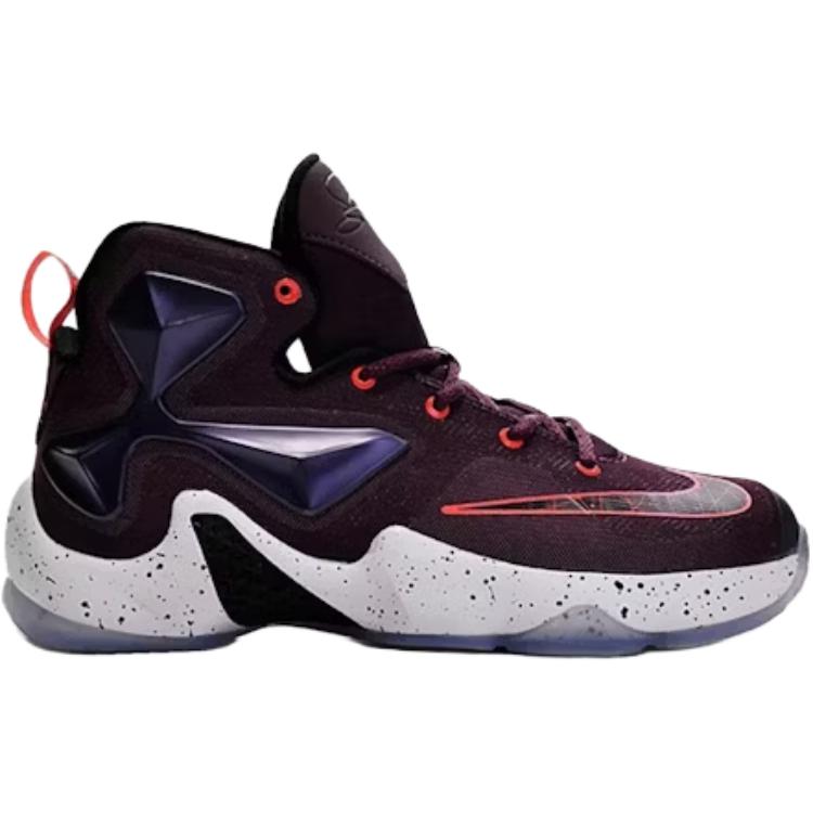 Nike Lebron 13 устойчивые к истиранию высокие детские баскетбольные кроссовки black для подростков — фото 3