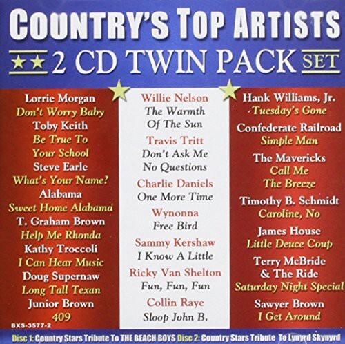 

CD диск Lynyrd Skynyrd Frynds / Beach Boys Tribute: Country's Top Artists