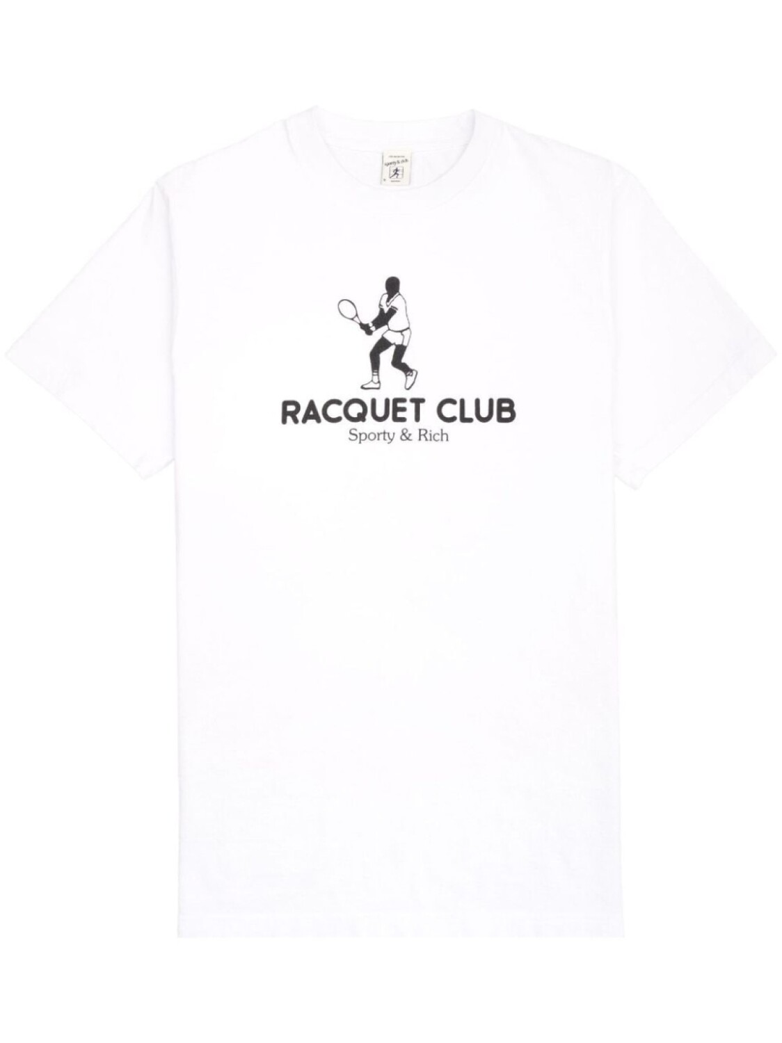 

Футболка Racquet Club с принтом Sporty & Rich, белый