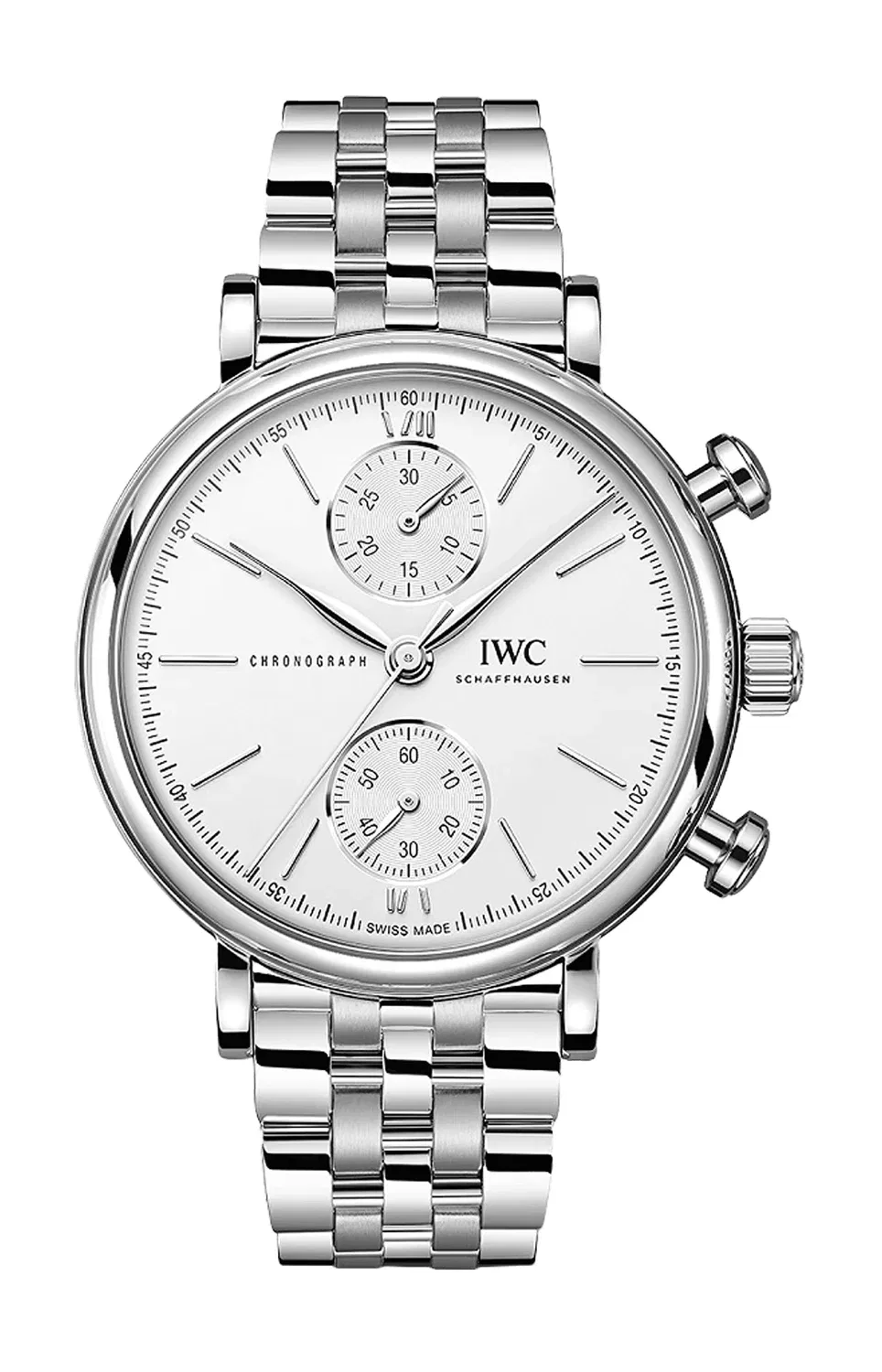 Портфино Хронограф 39 - IW391503 IWC SCHAFFHAUSEN, серебряный