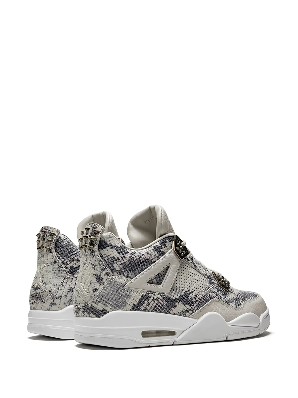 Кроссовки Air Jordan 4 Retro Premium, серый — фото 3