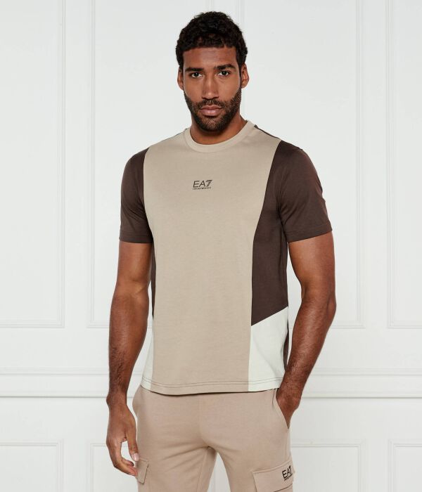 

Футболка Ea7 Regular Fit, бежевый