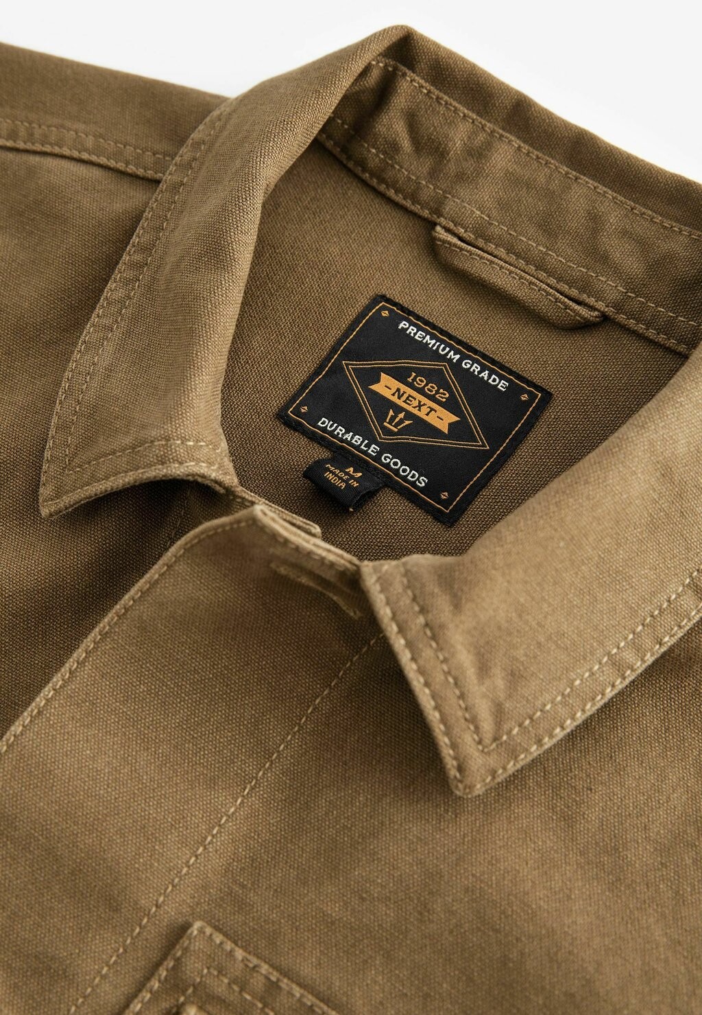 Рубашка REGULAR FIT Next, коричневый — фото 4
