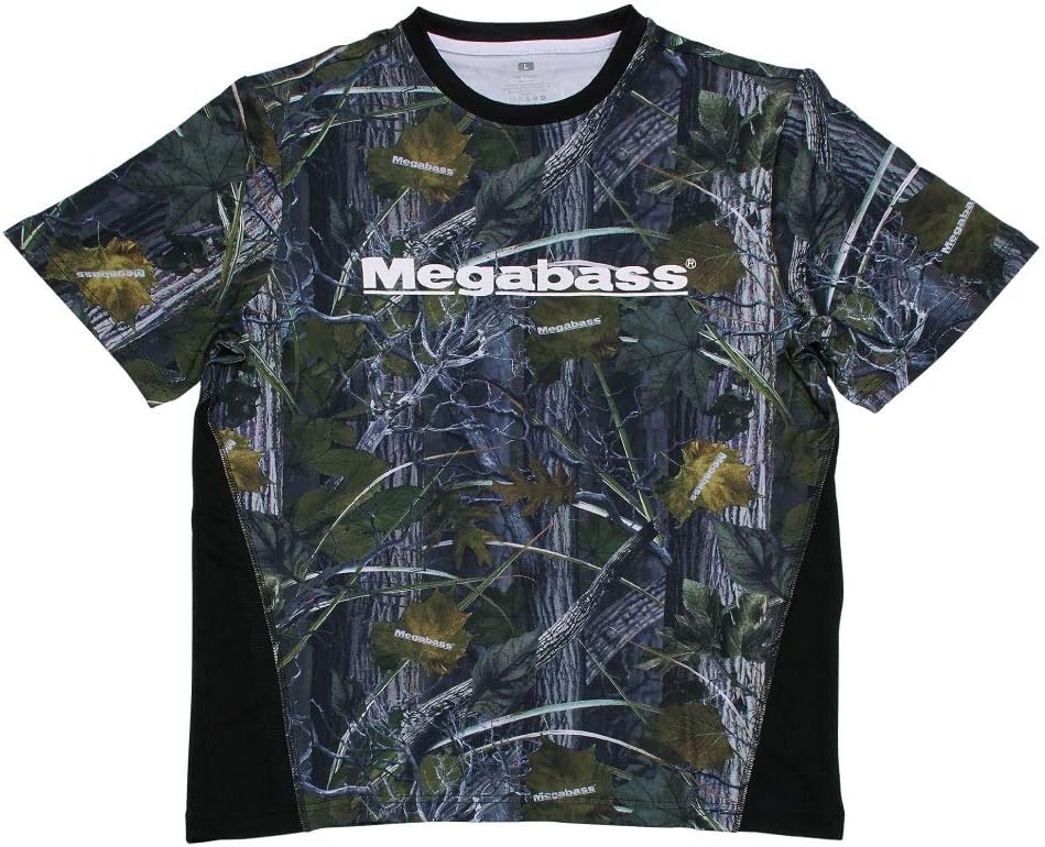 

Футболка унисекс Megabass для взрослых, игровая футболка, белый/темно-синий