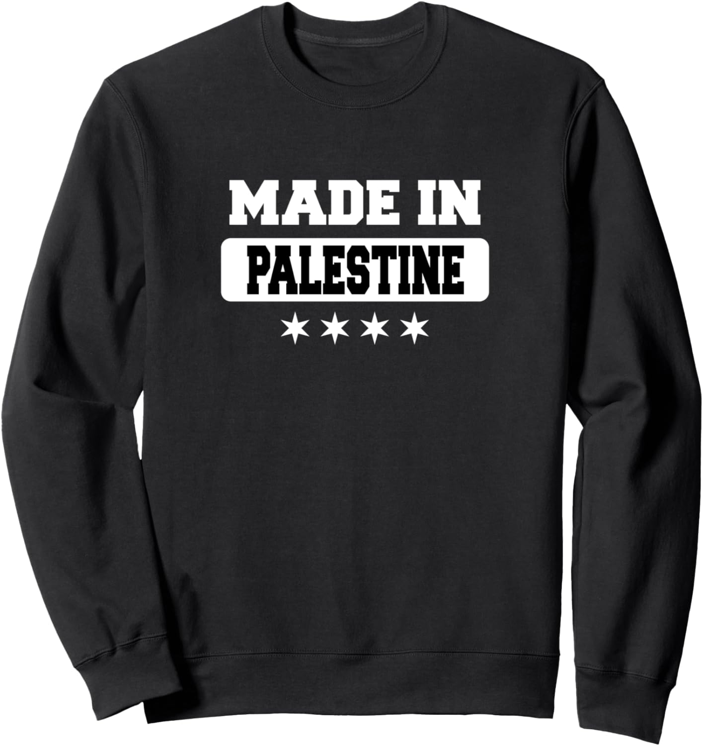 

Палестина - Толстовка «Сделано в Палестине», черная Palestinian-Originated Apparel, Черный, Палестина - Толстовка «Сделано в Палестине», черная Palestinian-Originated Apparel