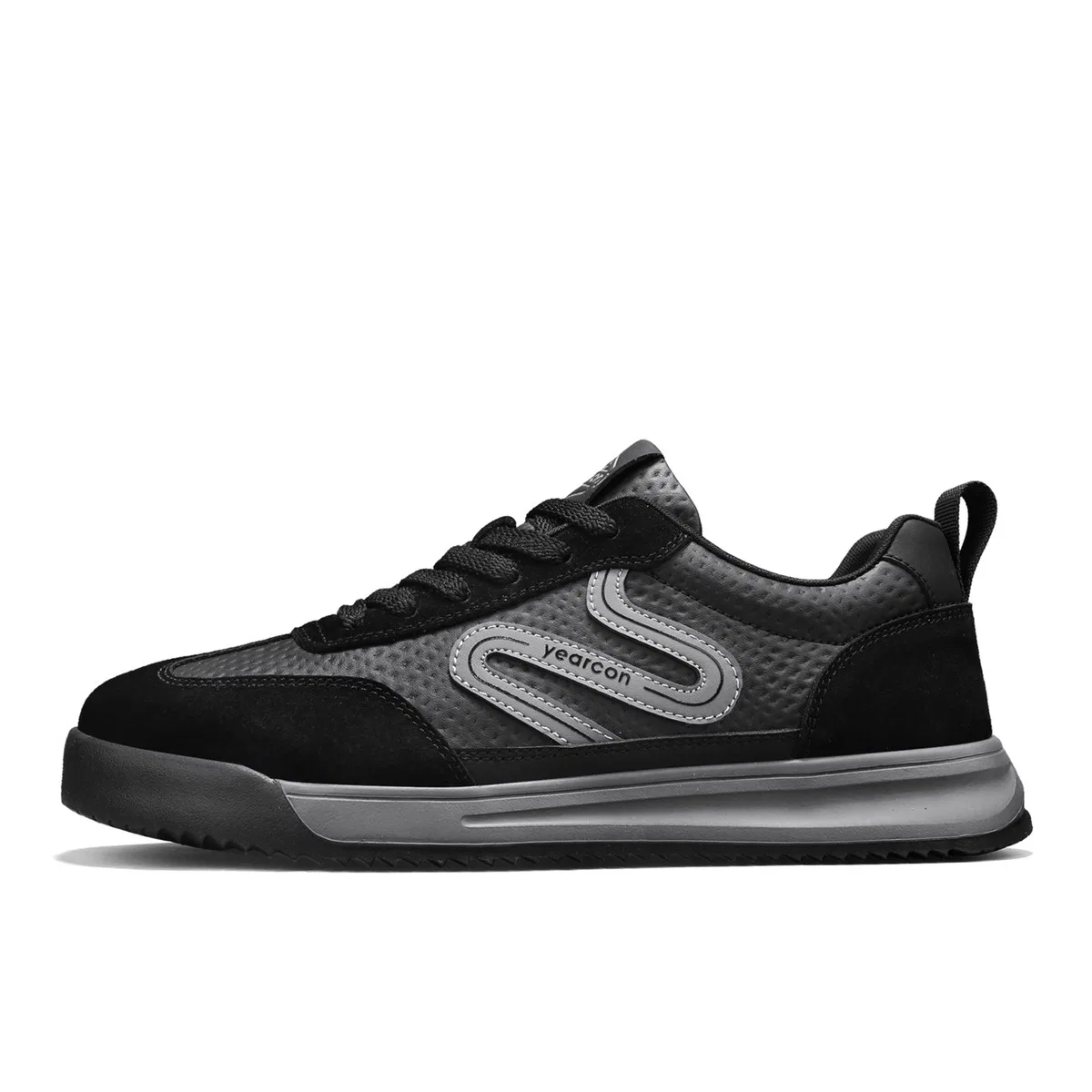 Кроссовки кожаные YEARCON Black