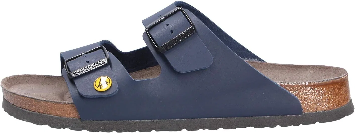 Рабочие ботинки BIRKENSTOCK Arizona ESD унисекс, антистатические, Birko-Flor, белые, размер EU 35, узкая стелька — фото 2