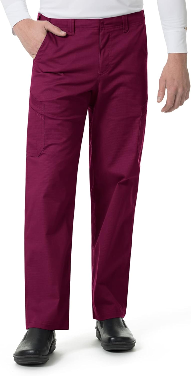 

Мужские штаны Carhartt Scrubs C55106 Force Modern Fit Twill Straight Leg, Wine