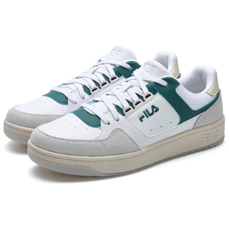 Мужская обувь для скейтбординга FILA Targa, White/Gray/Green — фото 2