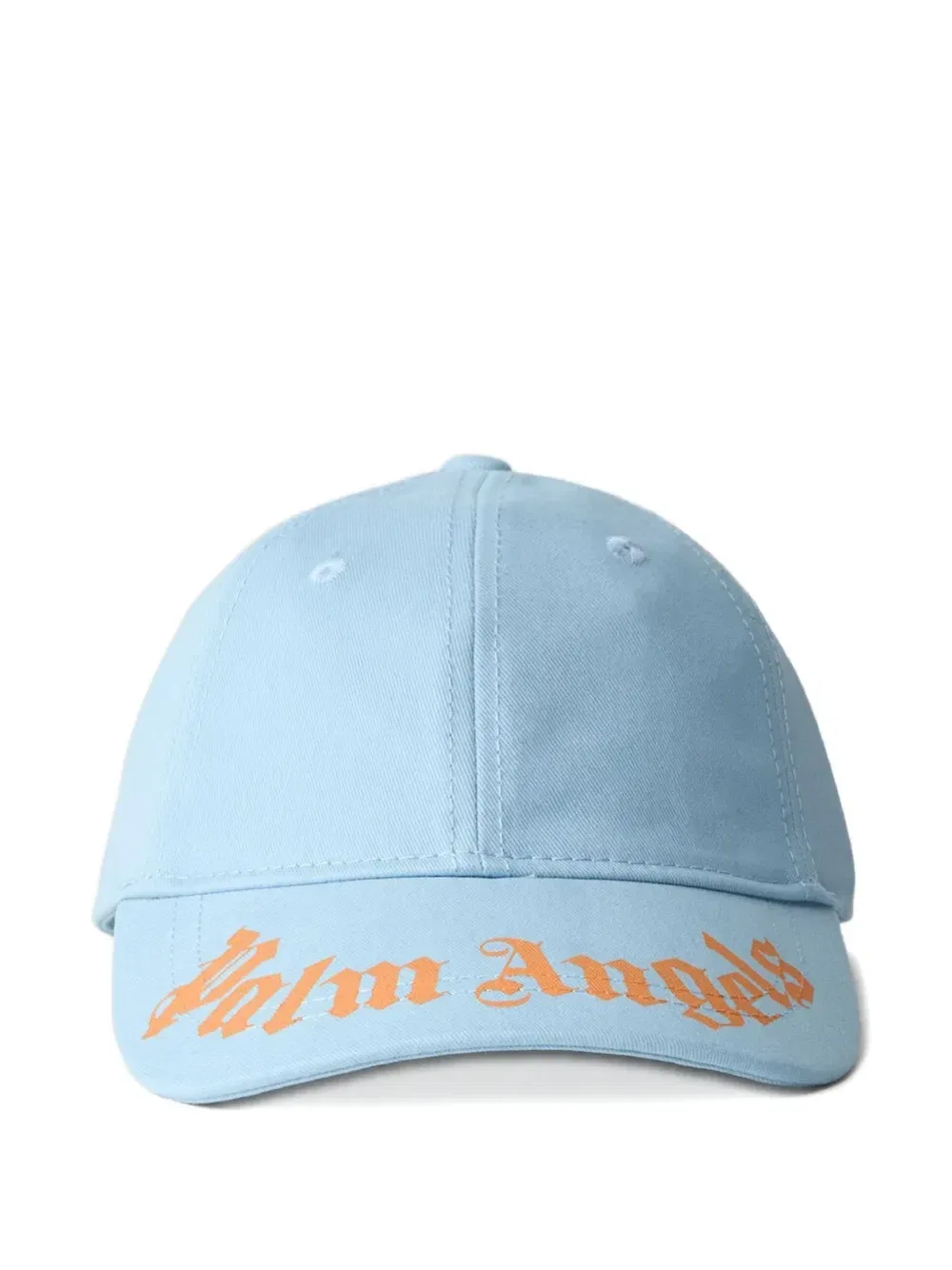Бейсболка с логотипом Palm Angels Kids, синий