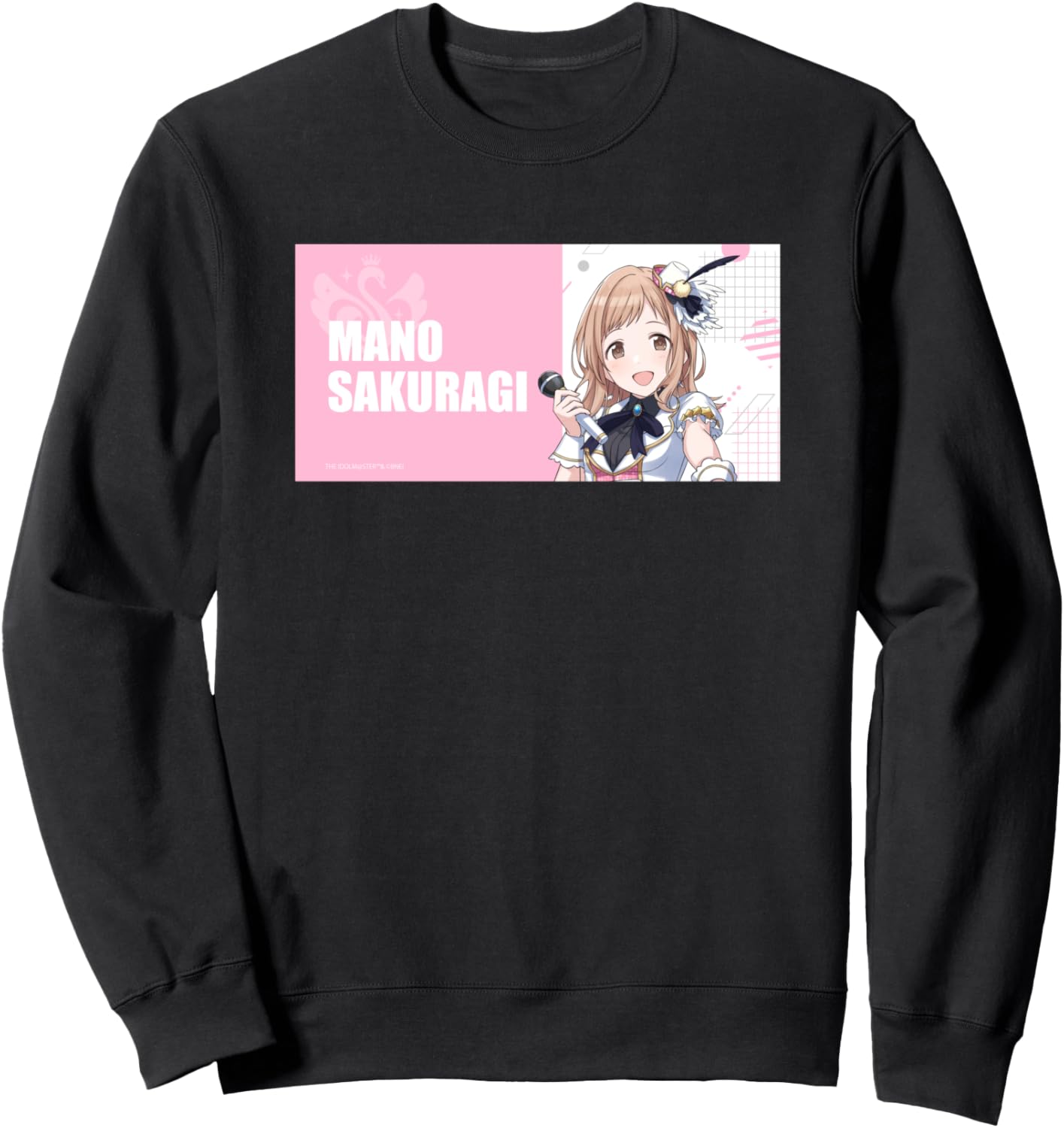 

Толстовка iDOLM@STER Shiny Colors Mano Sakuragi, черная (black 19-3911tcx), размер S Bandai Namco Entertainment Inc., Черный, Толстовка iDOLM@STER Shiny Colors Mano Sakuragi, черная (black 19-3911tcx), размер S Bandai Namco Entertainment Inc.