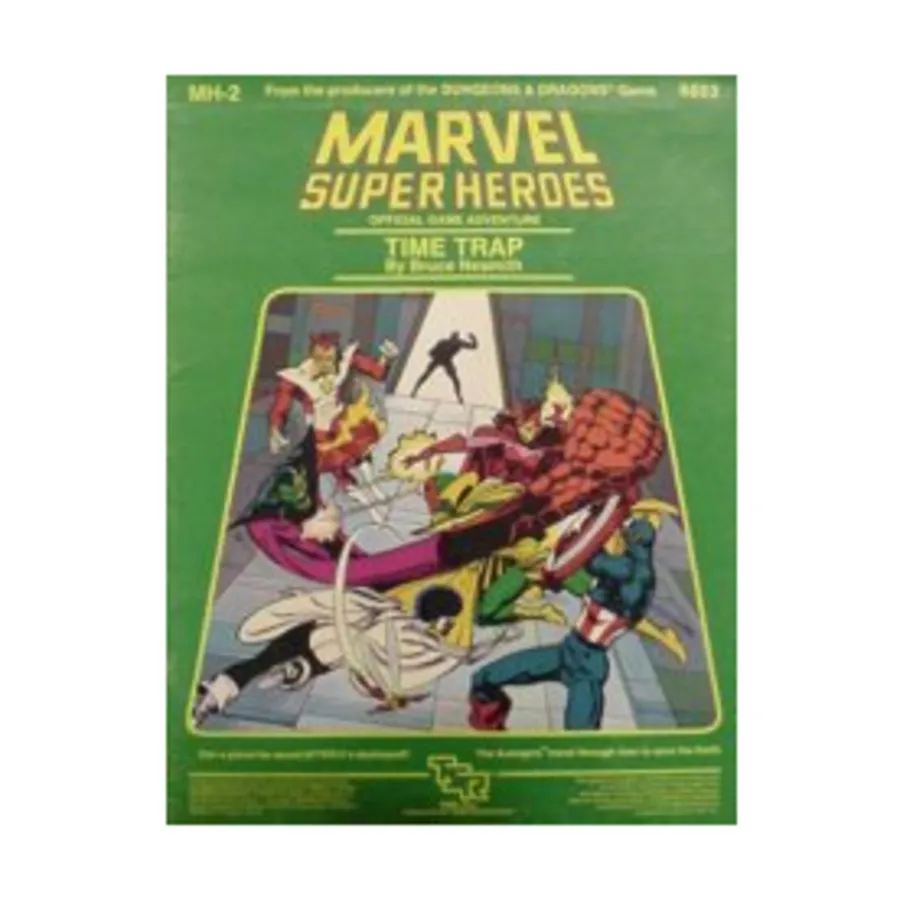 

Модуль Time Trap, Marvel Super Heroes (TSR)