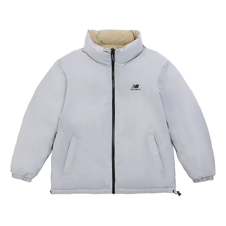 

Куртка New Balance Logo Warm Down Jacket 'Grey Khaki', серый