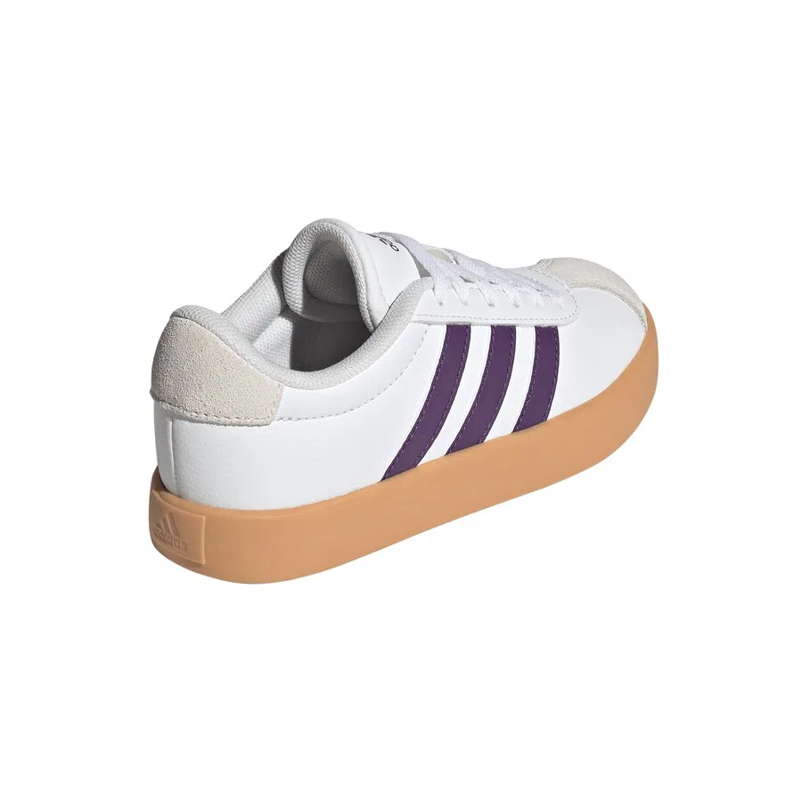 Кроссовки ADIDAS SPORTSWEAR 'VL COURT 3.0 K' белого цвета — фото 3