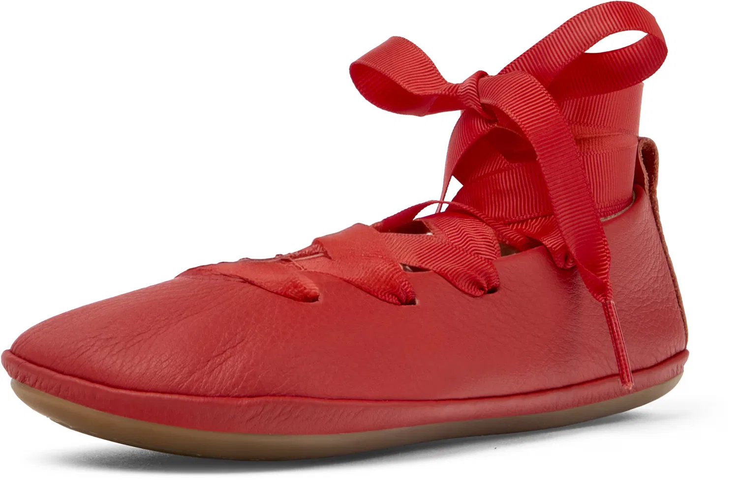 Балетки Camper Right Kids красного цвета