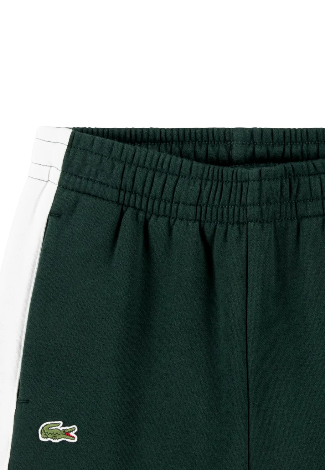 Штаны из футера детские, темно-зеленый Lacoste — фото 3