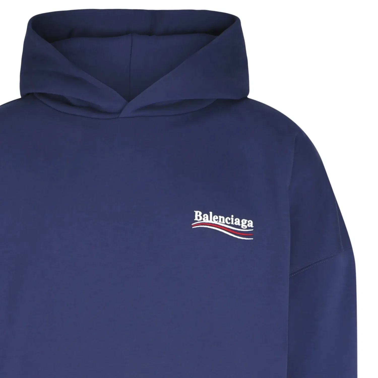 Худи Balenciaga Political Campaign, синий — фото 3