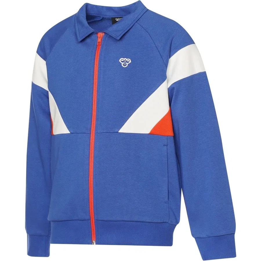 Детская спортивная куртка с молнией Hmllaura Zıp Jacket Hummel, Dazzling Blue