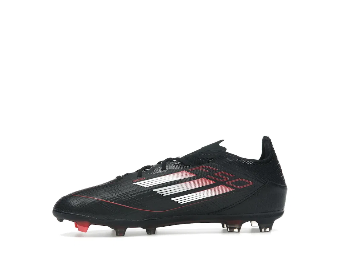 Детские бутсы с шипами Stealth Victory Pack Adidas F50 Elite FG, Core Black/Iron Metallic/Lucid Red — фото 3