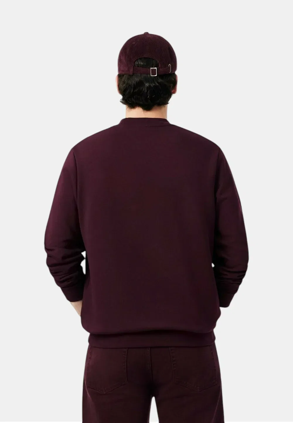 Толстовка Felpa col 3ke - толстовка Lacoste, Brown — фото 2