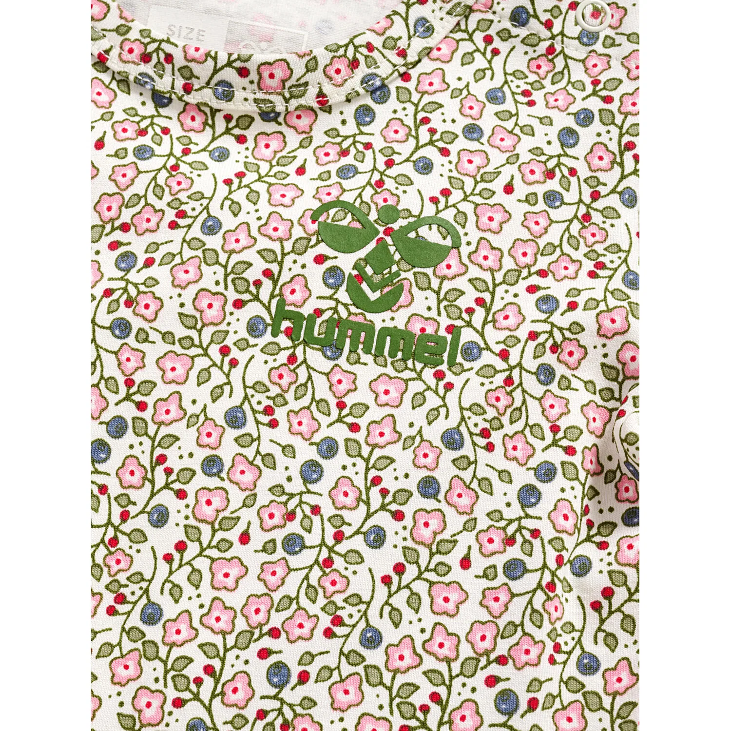Детский боди с длинным рукавом Hummel Berry, Green — фото 3