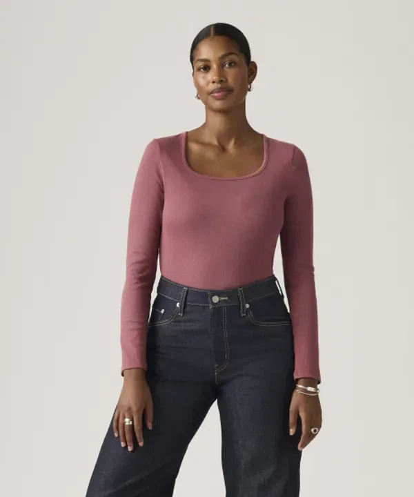 Лонгслив с квадратным вырезом Essential, Levi'S
