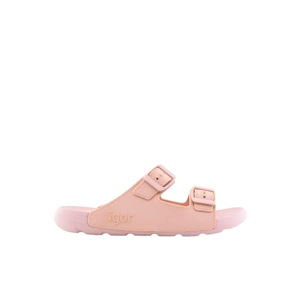 Детские шлепанцы с ремешком Igor, Pastel Pink