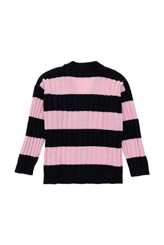 Детский кардиган для девочек с длинным рукавом U.S. Polo Assn., Navy Blue — фото 4