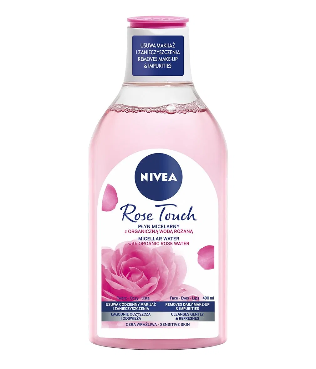 Мицеллярная вода NIVEA Rose Touch с органической розовой водой Nivea