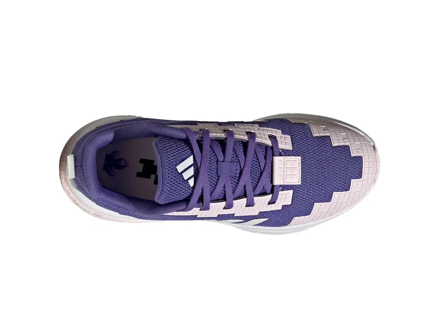 Кроссовки Minecraft Pro, детские, adidas, фиолетовый — фото 3
