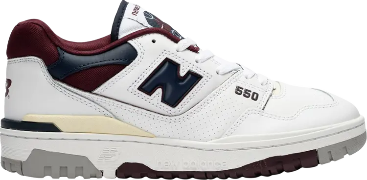 

Кроссовки New Balance 550 'Burgundy Natural Indigo', белый