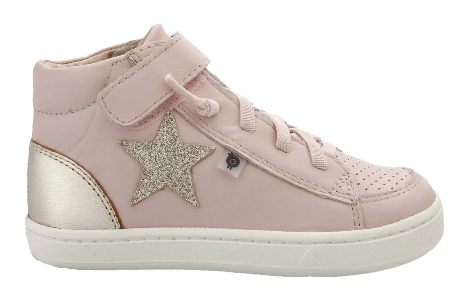 Детские кроссовки для девочек на плоской подошве 6104 Champster Old Soles, Powder Pink/Glam Gold/Gold — фото 2