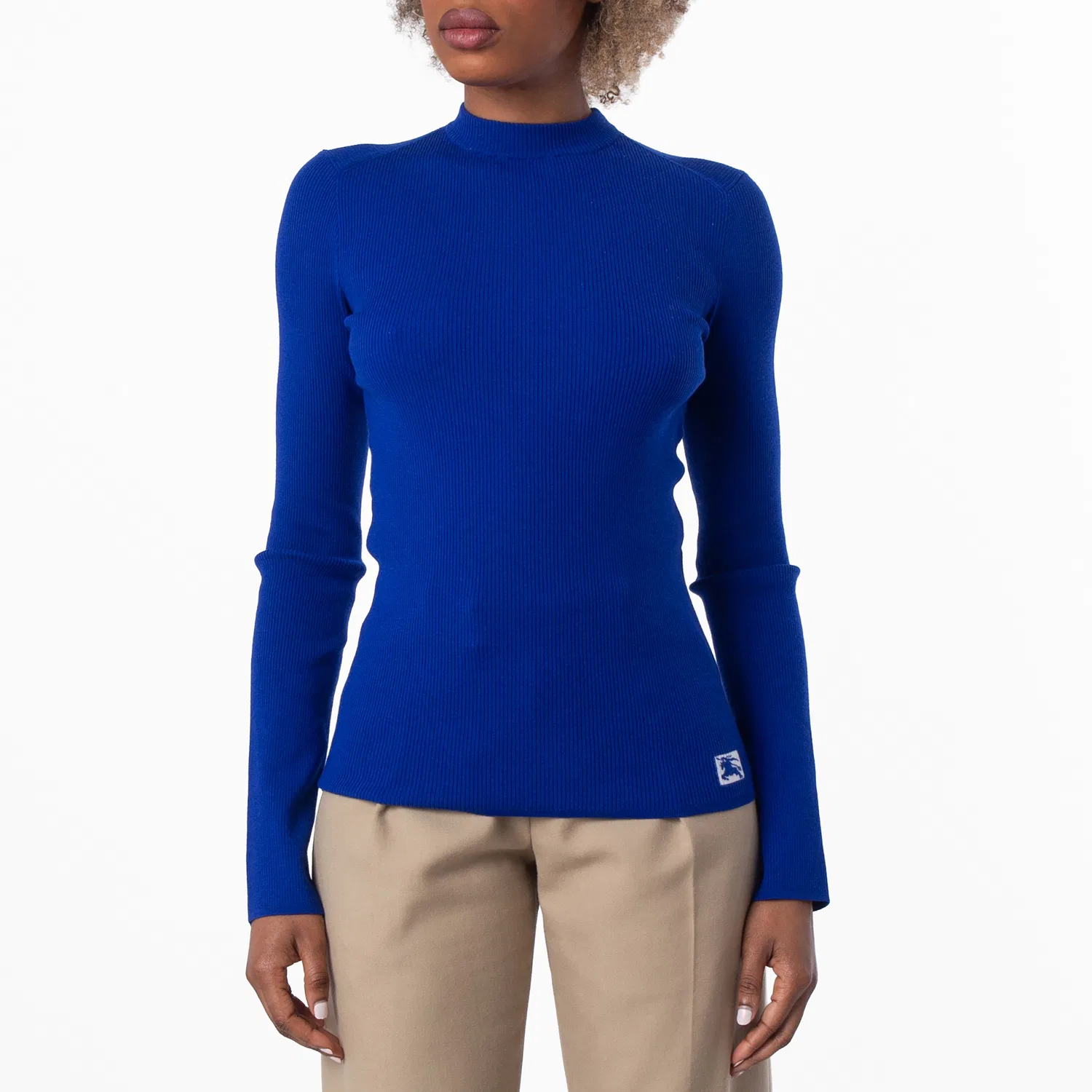 Свитер женский с длинным рукавом EKD Wool Blend Sweater Burberry, Knight