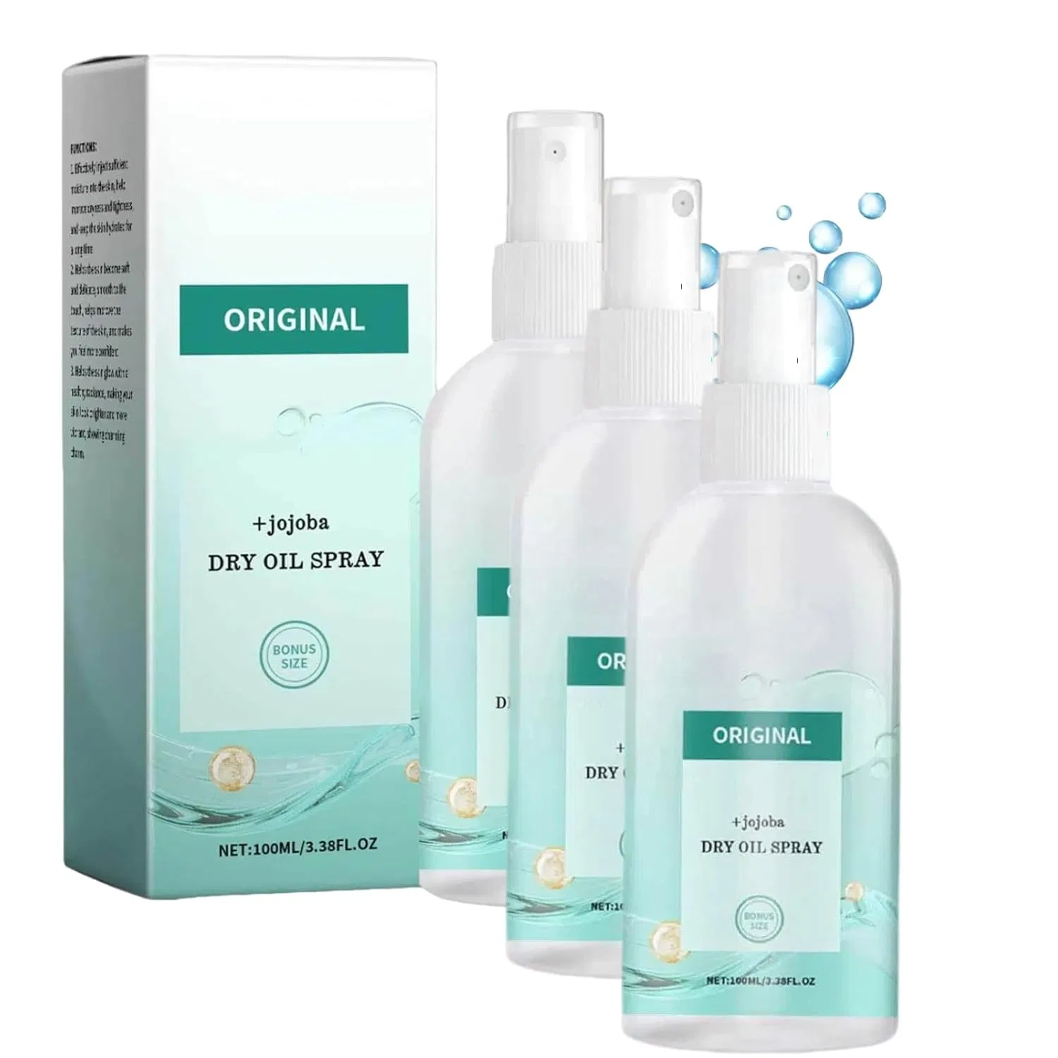 Масло для тела Body Care Oil Spray, Generisch, 3шт, 402г