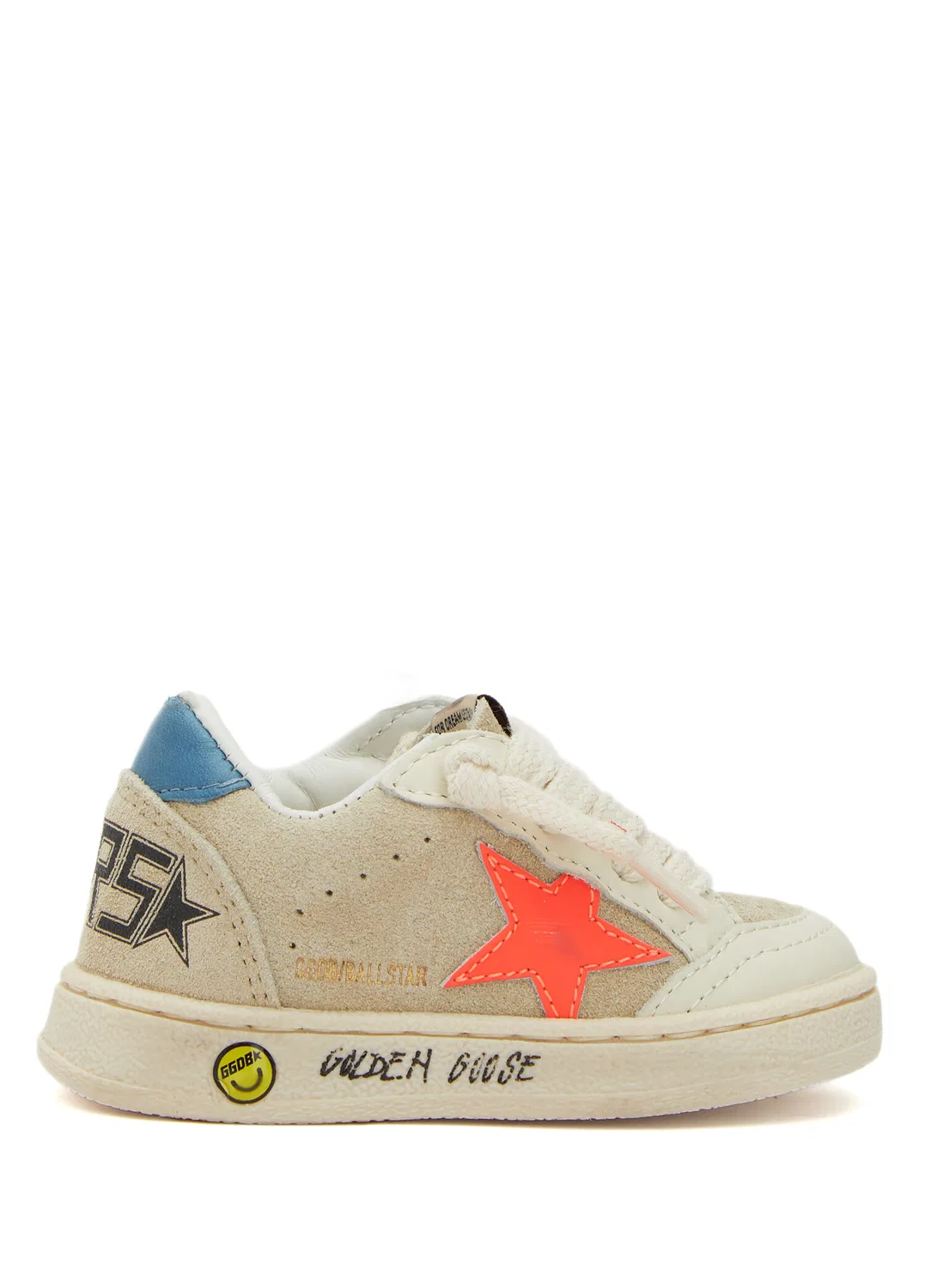Кроссовки детские Ballstar Golden Goose, бежевый
