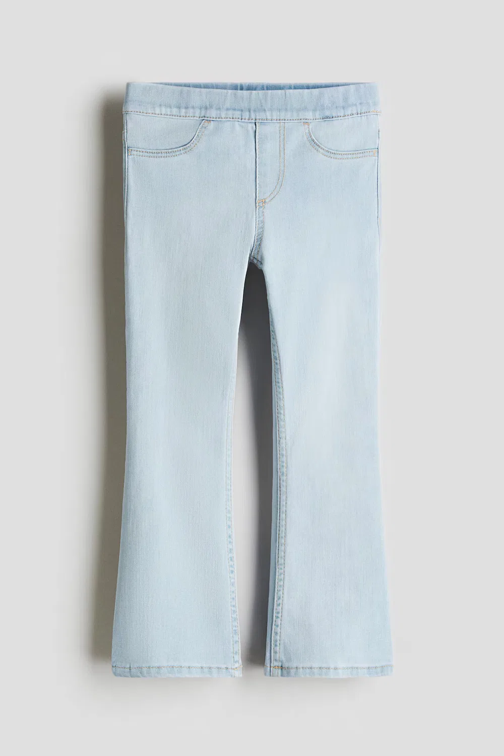 Джинсы-Клеш из суперэластичной ткани H&M, Helles Denimblau