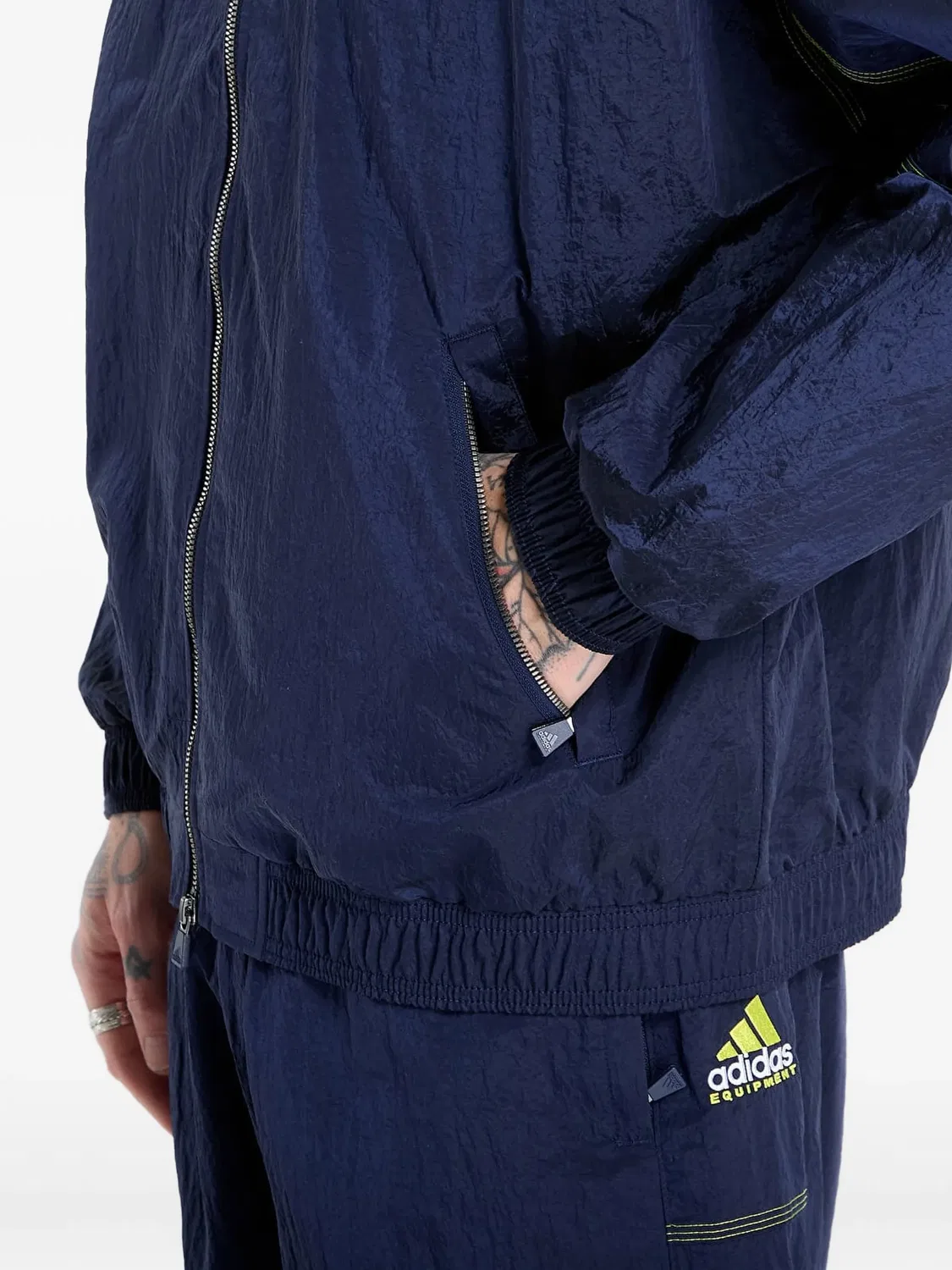 Adidas Легкая куртка - синий — фото 3