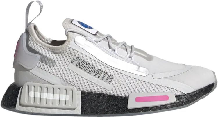 

Кроссовки Adidas NASA x NMD_R1 Spectoo J 'Grey Core Black', серый