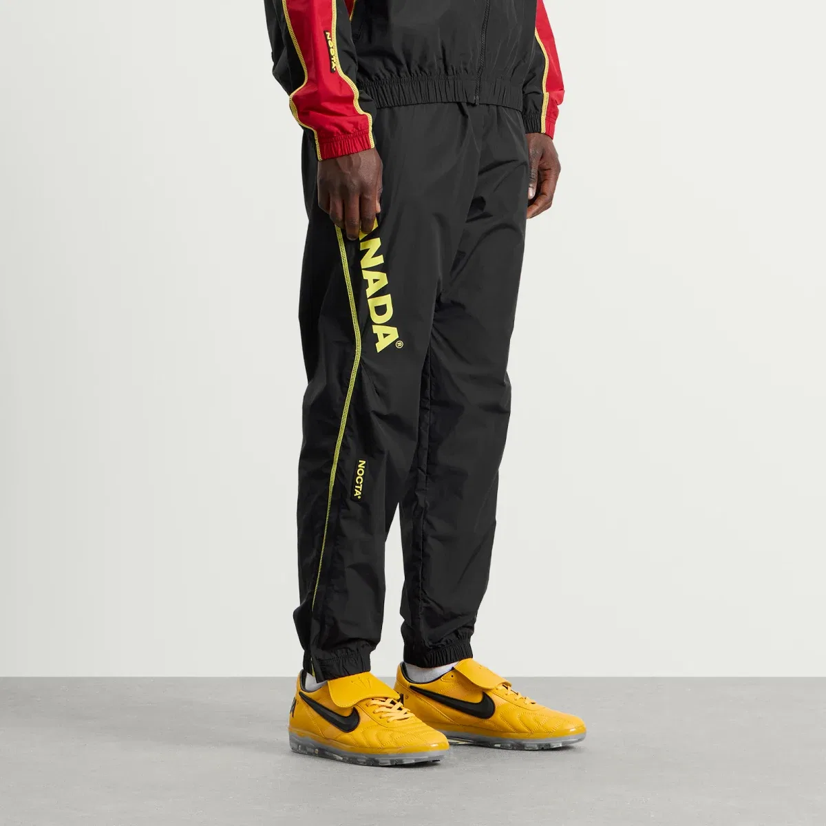 Штаны спортивные с принтом NOCTA Canada Woven Track Pant Nike, Black — фото 2